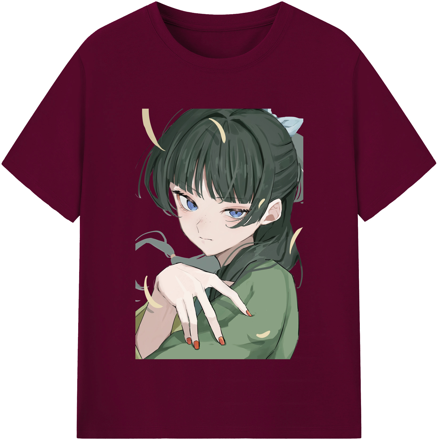 （画像用） 薬屋のひとりごと The Apothecary Diaries レディースカジュアルプリントTシャツ（綿100％）